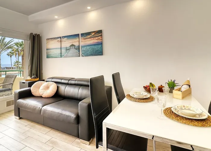 Modern With An Addictive Terrace View * Los Cristianos (Tenerife)